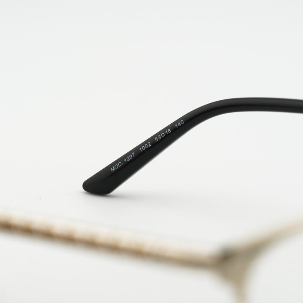 Versace VE1297 1002 Eyeglasses Gold 53mm Cat Eye Frame - Picture 7 of 11